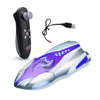 SearchFindOrder Purple Mini High-Speed Remote-Control LED Toy Boat