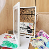 SearchFindOrder Rearrangeable Magnetic Kids' Art Display Frame for Drawings, Paintings, Photos, and Pictures