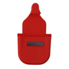 SearchFindOrder Red 1pcs Reusable Silicone Gas Pump Gloves: Wear-resistant, Anti-Dirt, Hidden Magnetic, Auto Supplies