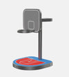 SearchFindOrder Red-Blue Basketball Themed 3-in-1 Magnetic Wireless Charging Stand