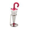 SearchFindOrder Red Colorful Umbrella Tea Infuser Stainless Steel & Silicone