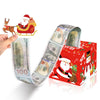 SearchFindOrder Red Elegant Gift Box Compact Cash Pull Pouch Christmas Gift