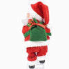 SearchFindOrder Red Ladder Festive Melody Santa Claus Ascender Electric Christmas Ornament for Tree Decore & 2024 New Year Cheer