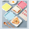 SearchFindOrder Reusable Microwave Silicone Lunch Box