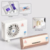 SearchFindOrder Rose gold lavender Solar-Powered Aroma Enhancer & Decorative Mini Air Conditioner