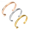 SearchFindOrder Shaped Stainless Steel Hair Band Bracelet