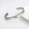 SearchFindOrder Shaped Stainless Steel Hair Band Bracelet