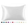 SearchFindOrder Silky Satin Standard Queen Pillowcase for Beautiful Hair and Skin