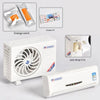 SearchFindOrder Solar-Powered Aroma Enhancer & Decorative Mini Air Conditioner