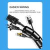 SearchFindOrder Spiral Flexible Tube Cable Wire Organizer & Protector Clip for Computer Cord Management Tools