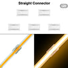 SearchFindOrder Straight Connector / 2Pin 5mm LED Strip Light Connectors 