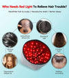 SearchFindOrder Stress-Relieving LED Cap for Hair Loss Prevention