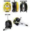 SearchFindOrder The Ultimate Rolling Suitcase and Scooter Combo for Kids