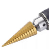 SearchFindOrder Titanium Pro Cut Precision Step Drill Set