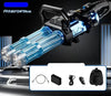 SearchFindOrder Transparent Blue High-Pressure Rotating Water Gun