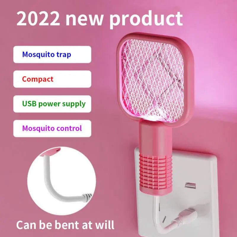 Electric Mini USB UV Light Fly and Mosquito Bug Zapper Swatter ...