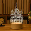 SearchFindOrder USB Warm White / chengbao 3D Acrylic LED Lamp with Romantic Love Design for Home