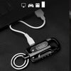 SearchFindOrder Versatile 5-in-1 Windproof Lighter Multitool: Keychain, Wine Opener, Knife, Flashlight, & Slotted Screwdriver