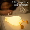 SearchFindOrder Warm Yellow Duck Glow Rechargeable Silicone Duck Night Light