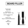 SearchFindOrder Waterproof Beard Filler Pencil & Brush Set Manly Tone Beard Craft