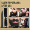 SearchFindOrder Waterproof Beard Filler Pencil & Brush Set Manly Tone Beard Craft