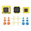 SearchFindOrder White 3-in-1 Electronic Tic Tac Toe With Pieces For A Fun Interactive Challenge