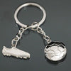 SearchFindOrder White Eternal Timekeeper Keychain Silver Alloy Perpetual Calendar Keyring