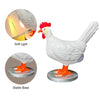 SearchFindOrder White Hen LED Egg Lamp