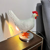 SearchFindOrder White Hen LED Egg Lamp