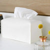 SearchFindOrder white L / CHINA Leather Tissue Box Case