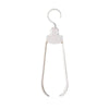 SearchFindOrder White Plastic Foldable Clothes Hanger