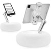 SearchFindOrder White Plush Pillow Phone Holder