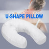 SearchFindOrder White Side Sleeper Pro U Shape Pillow