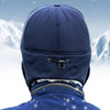 SearchFindOrder Winter Shield Hat Unisex Windproof Fleece Cap with Ear Protection