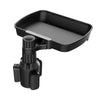 SearchFindOrder without cup holder Adjustable 360° Rotating Car Food Tray