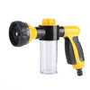 SearchFindOrder Yellow 8-in-1 High-Pressure Auto Foam Hose Nozzle