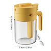 SearchFindOrder Yellow / CHINA Airtight Lockable Transparent Glass Spice Jars with Spoon