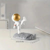 SearchFindOrder Yellow Hand-Crafted Astronaut Mobile Phone Bracket