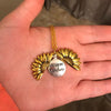 SearchFindOrder "You Are My Sunshine" Open Locket Sunflower Pendant Necklace