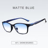 SearchFindOrder 0 / Matte Blue Unisex Blue Light Protective Eyeglasses for Computers