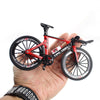 SearchFindOrder 1:10 Mini Alloy Bicycle Finger Bike Toy for Kids