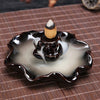 SearchFindOrder 11cmx4.5cm Ceramic Incense Burning Fountain