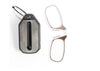 SearchFindOrder +150 / Brown Portable Mini Keychain Unisex Reading Glasses