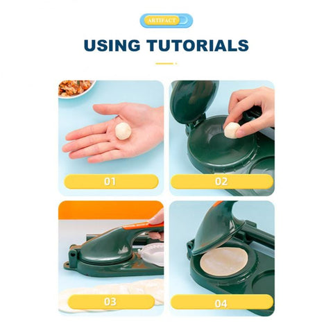 SearchFindOrder 3-In-1 Dumpling Dough Pressing Tool