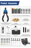 SearchFindOrder 3 in 1 Hand Rivet Nut Tool Set