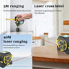 SearchFindOrder 3-in-1 High-Precision Laser Rangefinder, 5m Tape & Infrared Distance Meter