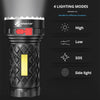 SearchFindOrder 3 in 1 USB Rechargeable Super Bright, Ultra Powerful Led Flashlight