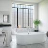 SearchFindOrder 3D Matte Stained Glass Window Film for Privacy & UV Protection