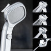 SearchFindOrder 4 Mode Adjustable High-Pressure Water Saving Button Stop Handheld Showerhead