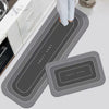 SearchFindOrder 40cmx60cm 1pc / 409 Modern Water Absorbent Anti-slip Mat